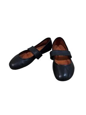 Gentle Souls Gabby Mary Jane Shoes Womens Size 10 Black Leather Comfort Flats